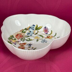 Colorful Aynsley UK Cottage Garden bone china trinket dish